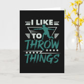 Schijf Golf Throw Kaart (Gele Bloem)