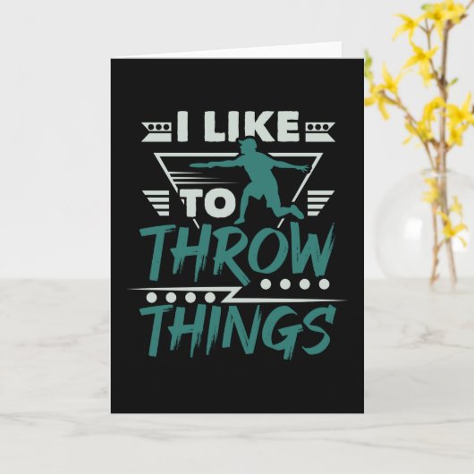 Schijf Golf Throw Kaart (Gele Bloem)