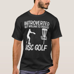 Schijf Golf voor vrouwen in de buitensport T-shirt