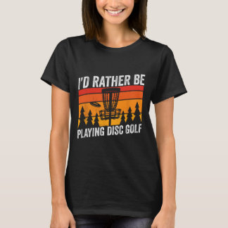 Schijf golfen ID in plaats van diskgolfer offerte T-shirt
