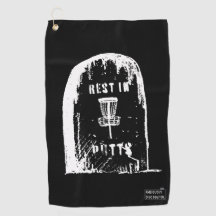 Schijf-Golfhanddoek met Bag Clip