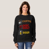 Schijf Golfkoffie Golf Beer Trui (Voorkant volledig)