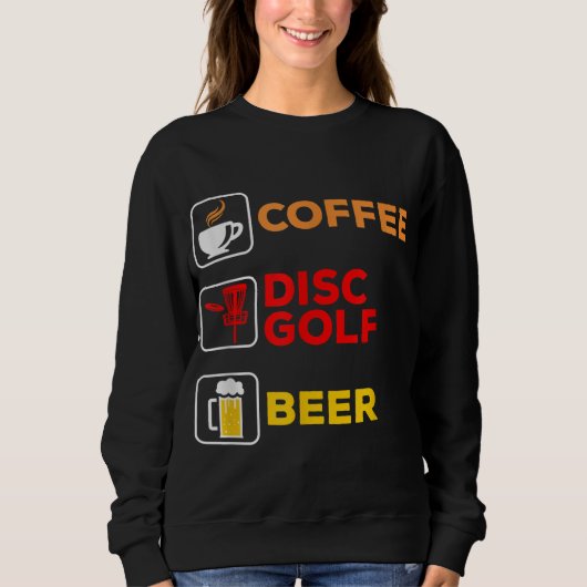 Schijf Golfkoffie Golf Beer Trui (Voorkant)