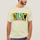 Schijf is Golf T-shirt (Voorkant)