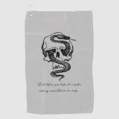 Schijf met golfwaarschuwing voor handdoeken (Voorkant)