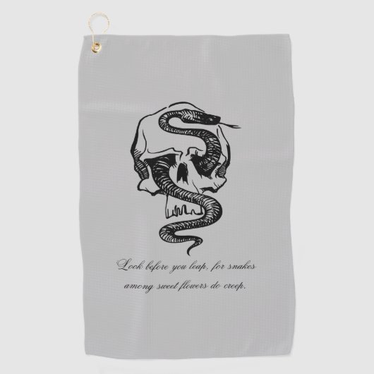 Schijf met golfwaarschuwing voor handdoeken (Voorkant)