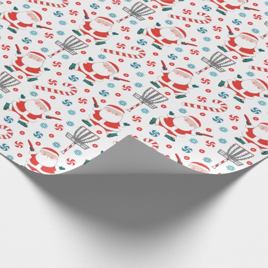 Schijf met kerstmis cadeaupapier (Hoek)