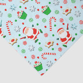 Schijf met kerstmis tissuepapier (Detail)