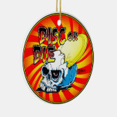 Schijf of afsterven keramisch ornament (Rechts)