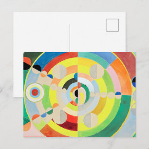 Schijf-reliëf   Robert Delaunay   Briefkaart