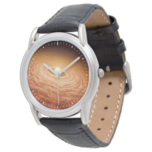 Schijf van materiaal rondom Star Fu Orionis. Horloge