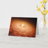 Schijf van materiaal rondom Star Fu Orionis. Kaart (Gele Bloem)