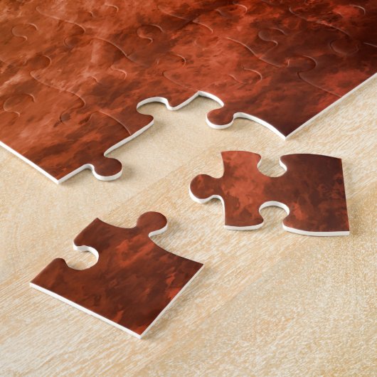 Schijf van materiaal rondom Star Fu Orionis. Legpuzzel (Zijkant)