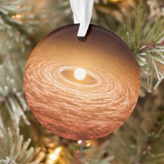 Schijf van materiaal rondom Star Fu Orionis. Ornament (Boom)