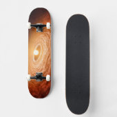 Schijf van materiaal rondom Star Fu Orionis. Persoonlijk Skateboard (Voorkant)