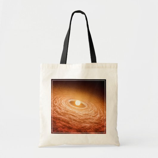 Schijf van materiaal rondom Star Fu Orionis. Tote Bag (Voorkant)