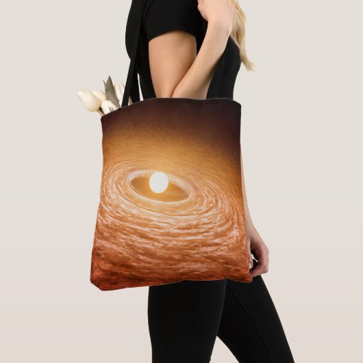 Schijf van materiaal rondom Star Fu Orionis. Tote Bag (Dichtbij)