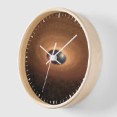 Schijf van stoffig materiaal overgebleven van ster (Hoek)