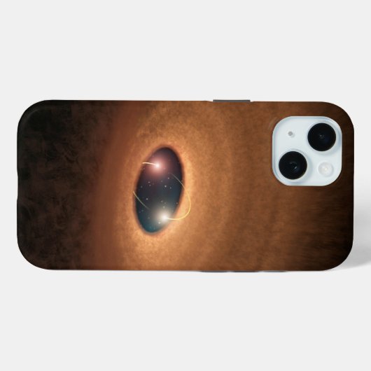 Schijf van stoffig materiaal overgebleven van ster Case-Mate iPhone case (Achterkant (horizontaal))
