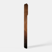 Schijf van stoffig materiaal overgebleven van ster iPhone 15 case (Rechterkant)