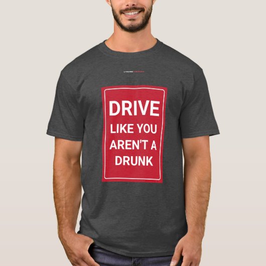 SCHIJF ZOALS JE GEEN DRINK T-shirt HEBT (Voorkant)