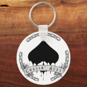 Schijfgaard aluminium sleutelhanger (Achterkant)