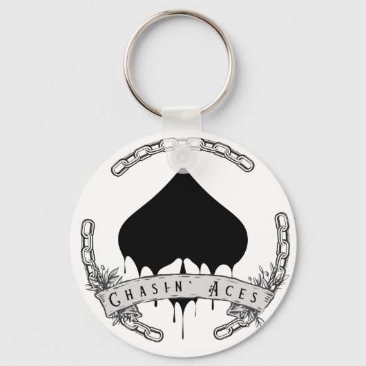 Schijfgaard aluminium sleutelhanger (Achterkant)