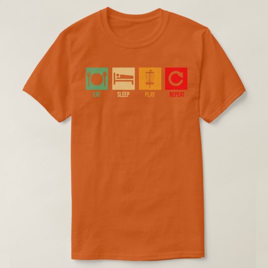 Schijfgolf 1 t-shirt (Design voorkant)