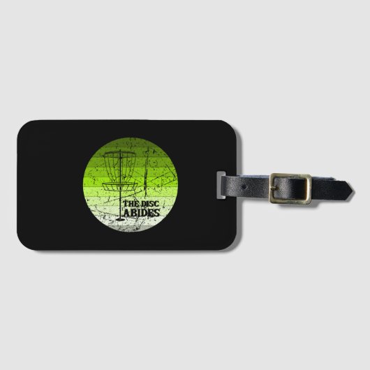 Schijfgolf  bagagelabel (Voorkant (horizontaal))