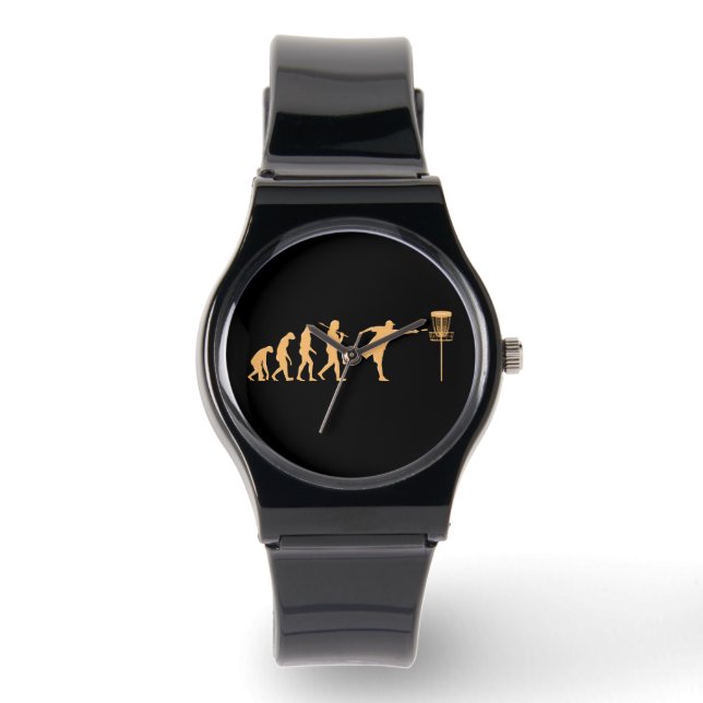 Schijfgolf-evolutie Horloge (Voorkant)