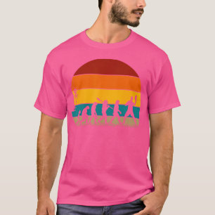 Schijfgolf-evolutie T-shirt
