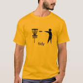 Schijfgolf - getijdenachtig t-shirt (Voorkant)