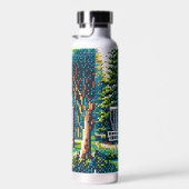 Schijfgolf Pixel Art Waterfles (Rechts)