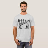 schijfgolf t-shirt (Voorkant volledig)