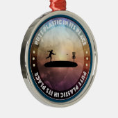 Schijfgolfing Metalen Ornament (Rechts)