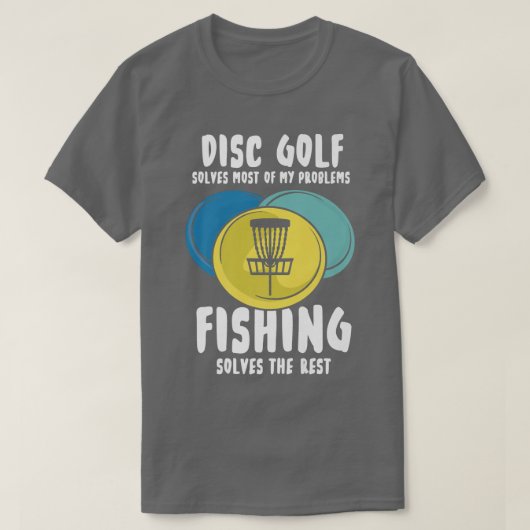Schijfgolfontwerp voor Frisbee Player lost het pro T-shirt (Design voorkant)