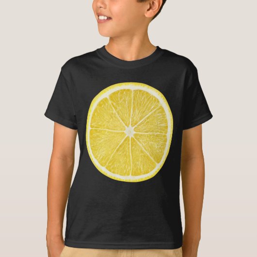 schijfje citroen t-shirt (Voorkant)