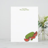 Schijfje Sunshine Red Unlined Paper Sheet (Staand voorkant)