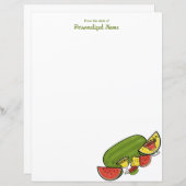 Schijfje Sunshine Red & Yellow Unlined Paper Sheet (Voorkant / Achterkant)