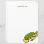 Schijfje Sunshine Yellow Unlined Paper Sheet (Voorkant / Achterkant)