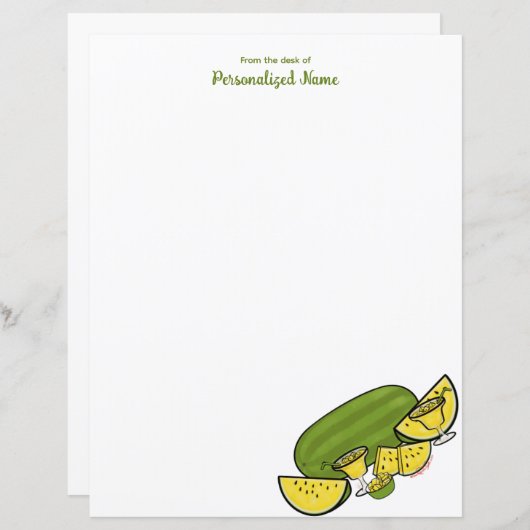 Schijfje Sunshine Yellow Unlined Paper Sheet (Voorkant / Achterkant)