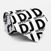 schijfjockey stropdas (Opgerold)