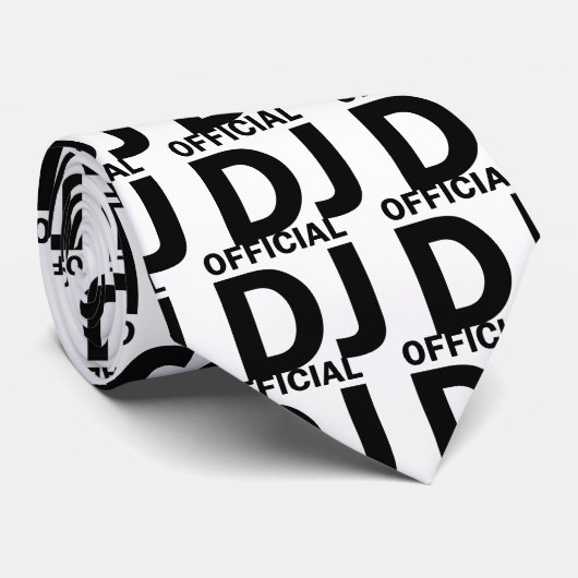 schijfjockey stropdas (Opgerold)