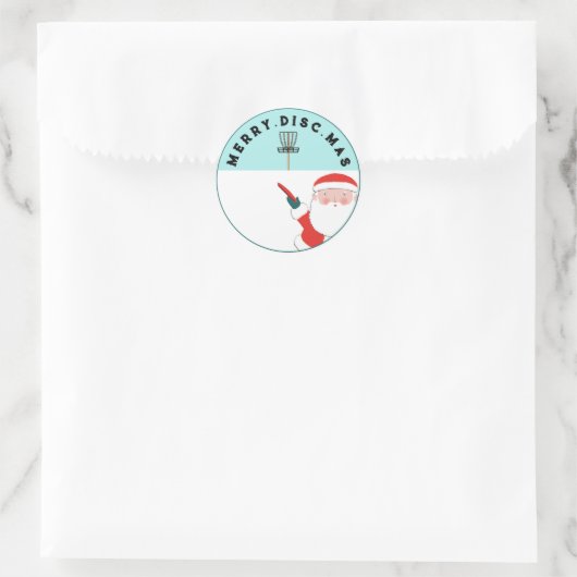 Schijfkerfeestdag Ronde Sticker (Tas)