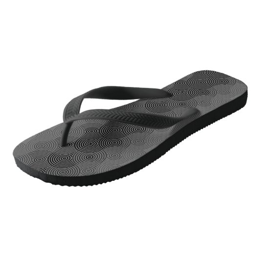 Schijfpatroon 02.Grey Lgrey BG Teenslippers (Schuin)