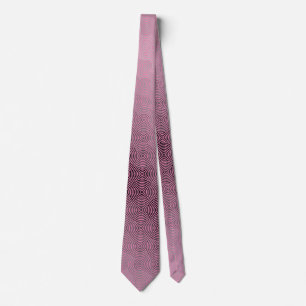 Schijfpatroon 02.Grijs roze BG Stropdas