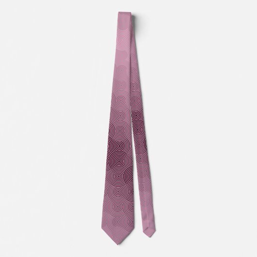 Schijfpatroon 02.Grijs roze BG Stropdas (Voorkant)