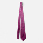 Schijfpatroon 02B.Gray B Pink BG Stropdas (Achterkant)