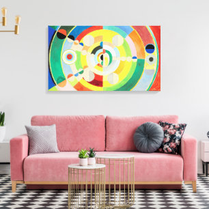 Schijfverlichting   Robert Delaunay   Canvas Afdruk