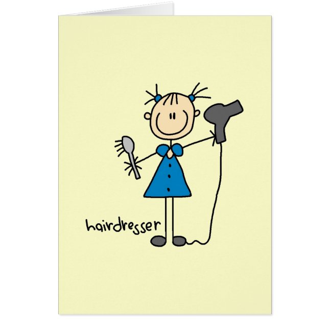 Schijkfiguur voor airdresser (Voorkant)